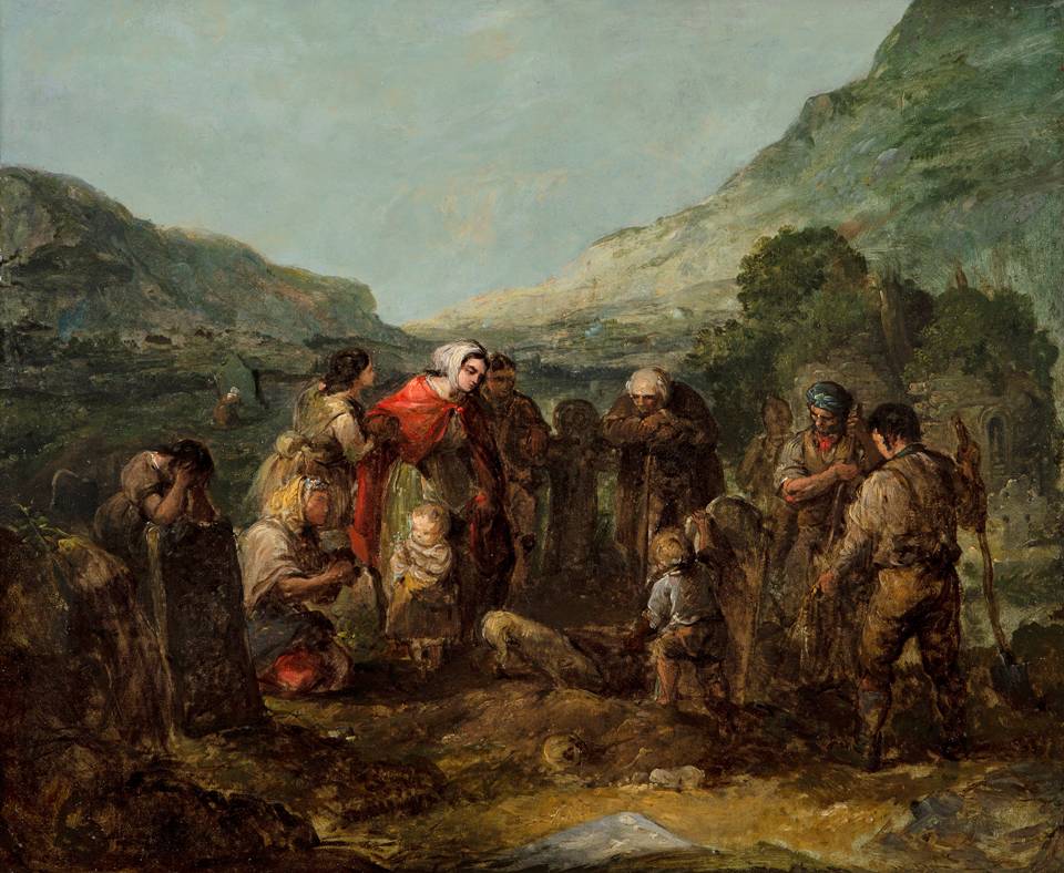 The Irish Peasants Grave, 1843.jpg
