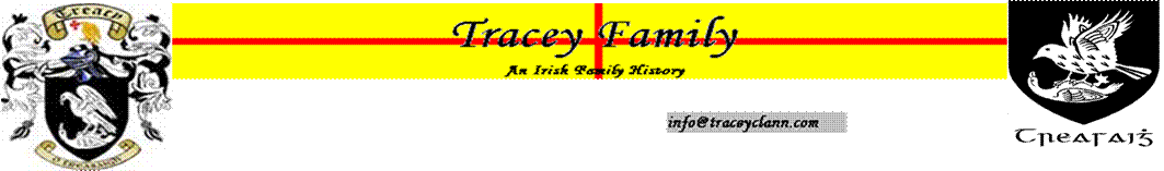 Family flag,info,TREACY3,Tracy crest Ireland