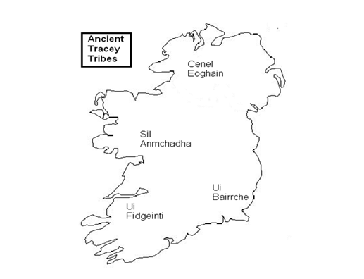 Ancient Tracey map
